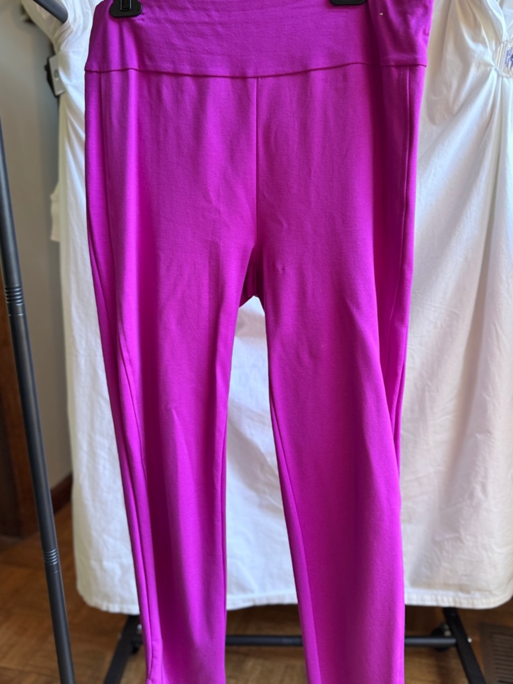 Bright Raspberry Pink Pull On Pants XL